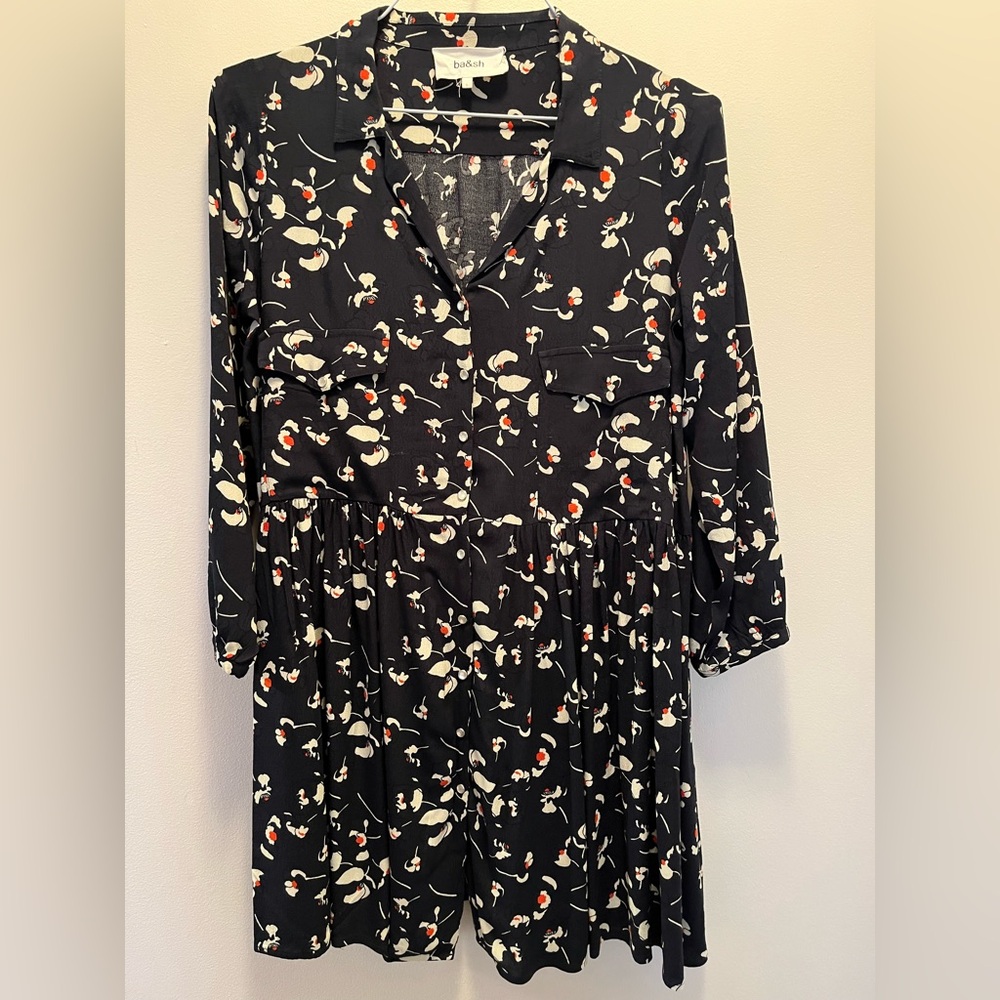ba&sh Midnight Floral Dress